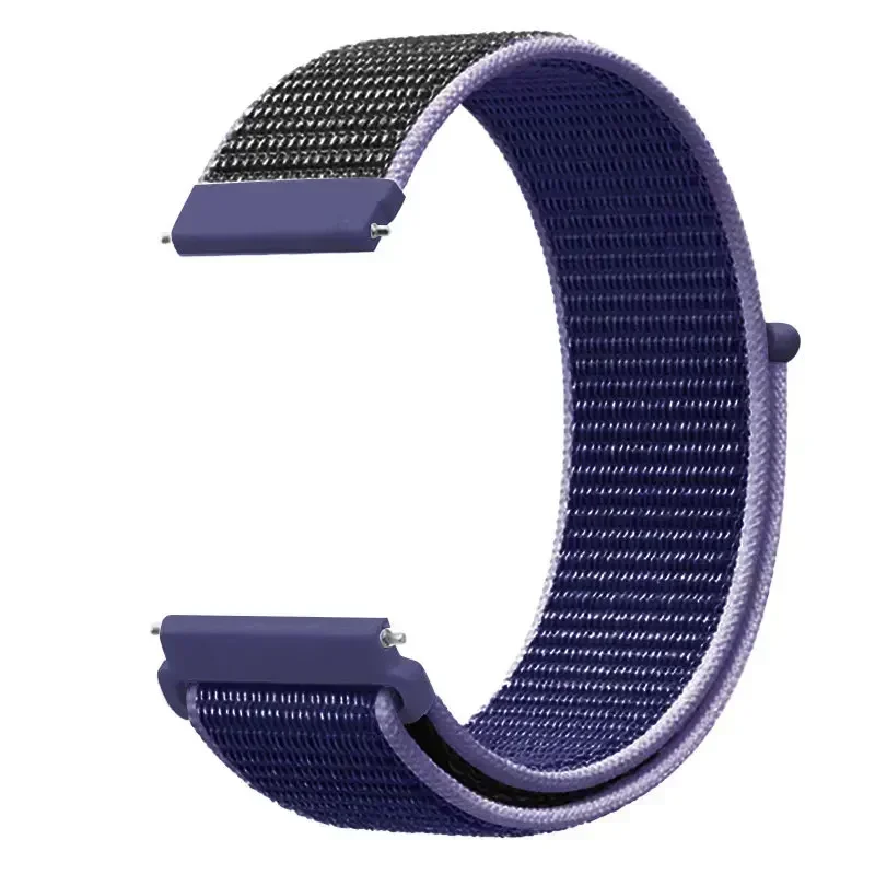 Sport Nylon Loop Band, Breathable and Adjustable, 20mm/22mm
