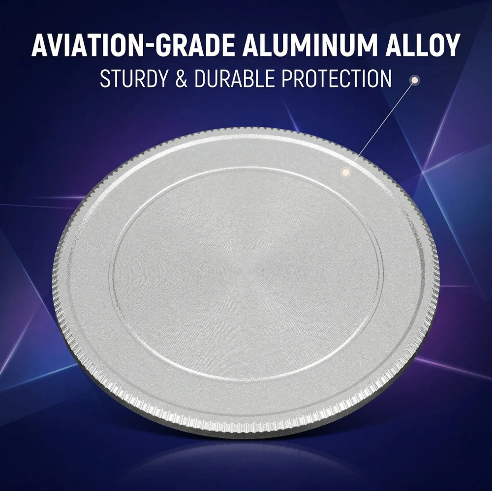 Premium Aluminum Alloy Lens Cap - Durable Protective Cover