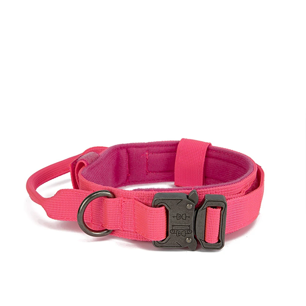 Pink dog collar