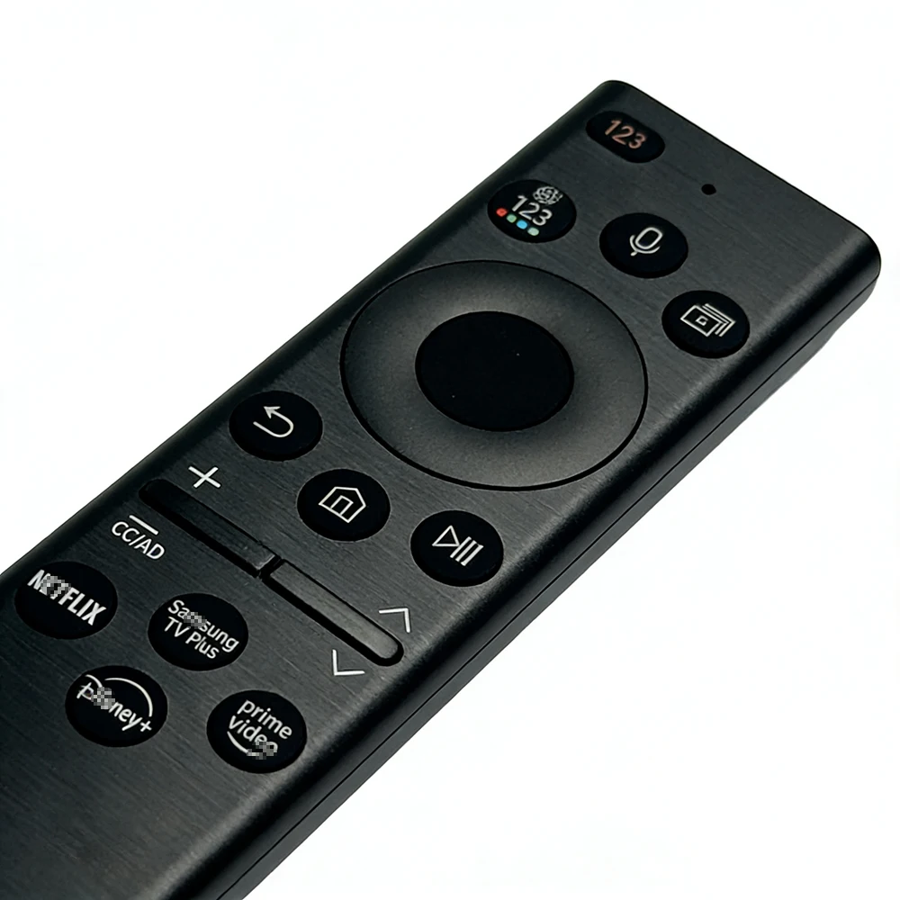 새로운 BN59-01385A 솔라 음성 리모컨 (삼성 2021 QLED 4K 8K 시리즈 스마트 TV Q60A Q70A Q80A QN90A QN800A 호환)