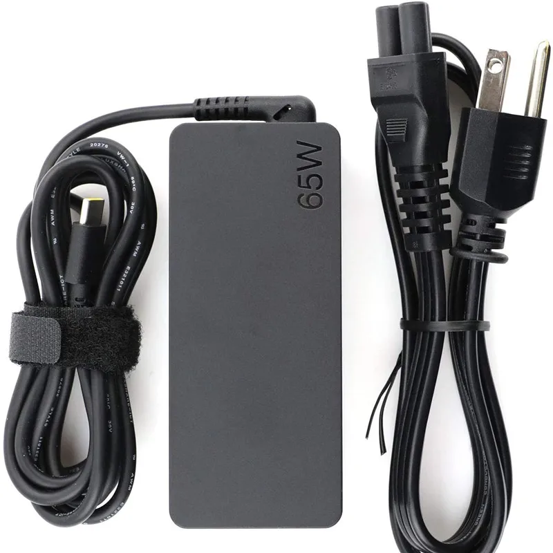 20V 3.25A 65W USB Type-C AC Laptop Power Adapter Charger For Lenovo Thinkpad X1 carbon Yoga X270 X280 T580 P51 P52s E480 E470 S2 power adapter laptop charger