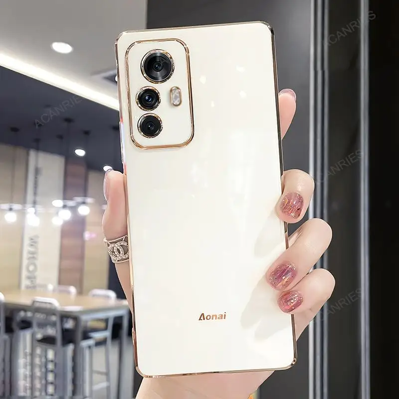 thumbnail image 1 of Mi12t Ring Holder Stand Case For Xiaomi Mi 12t Pro 5g 12 Lite Xiaomi12 T 12lite Luxury Plating Silicone Back Cover Xiomi 12x 12s, 1 of 5