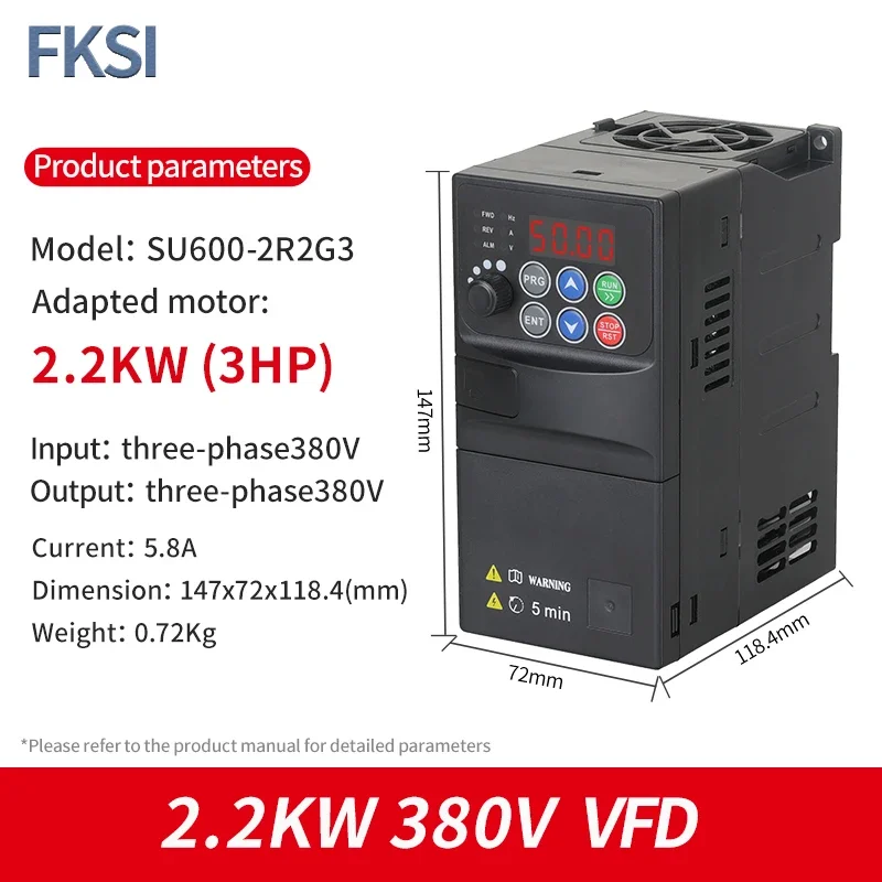 可変周波数ドライブインバータ/周波数コンバータ 220V～380V 7.5KW 1相入力 3相出力(2.2kw 220vto380v 可変周波数ドライブ  VFD 周波数インバーター 1.5/2.2/4.0/7.5KW 220 3 相可変速ドライブ周波数コンバータ C ドライブインバーター VFD  0.75/1.5/2.2KW 3/4KW 5.5KW 7.5 ... インバーター VFDインバータ0.75KW 1.5KW 2.2KW周波数インバータ1P-3P 220 3P-3P 380出力周波数コ