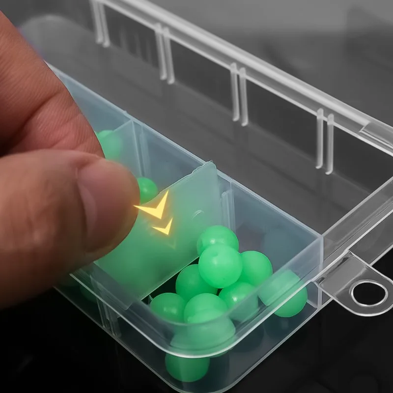Perles Fluorescentes Silicone Pour Pêche - Lot De 200 - 4mm - Vert Fluo - Appâts Lumineux Pour Leurres