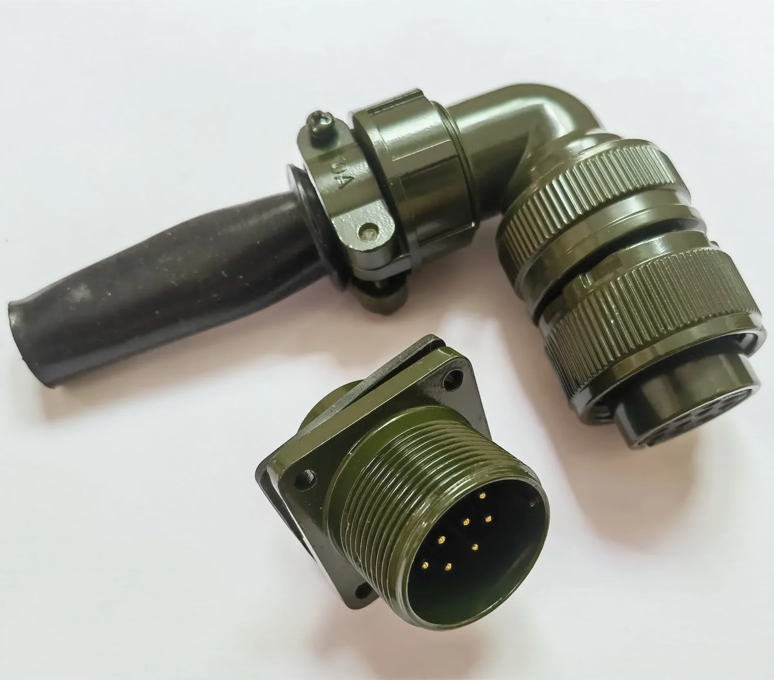 Original neuer 100 % 5015 MS3108A18-1S MS3102A 18-1P American Standard Aviation Plug Bend 10-Kern-wasserdichter Stecker