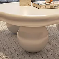 Kawaii Table Basse à la mode Unique forme de nuage minimaliste Table Basse de luxe salon Table moderne Basse Design meubles 3