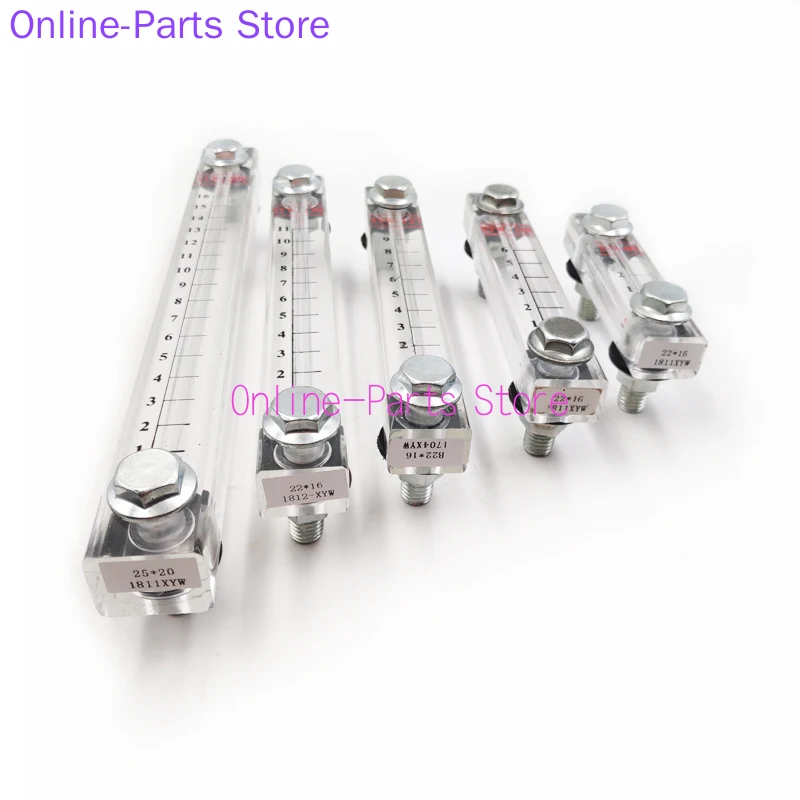 

Hydraulic Oil Tank Level Gauge Oil Level Gauge Water Level Gauge XYW150 Ruler Acrylic