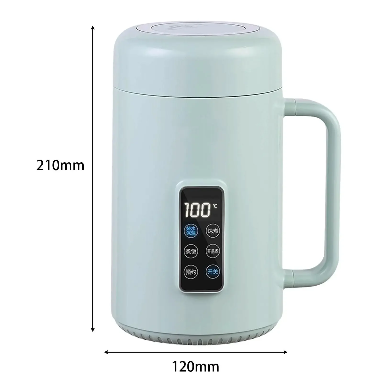 Cooker  Stewpot Noodles Pasta Heater Cookware Soup Steamer Slow Cooking Pot  Kithcen Restaurant Soup Eggs 4