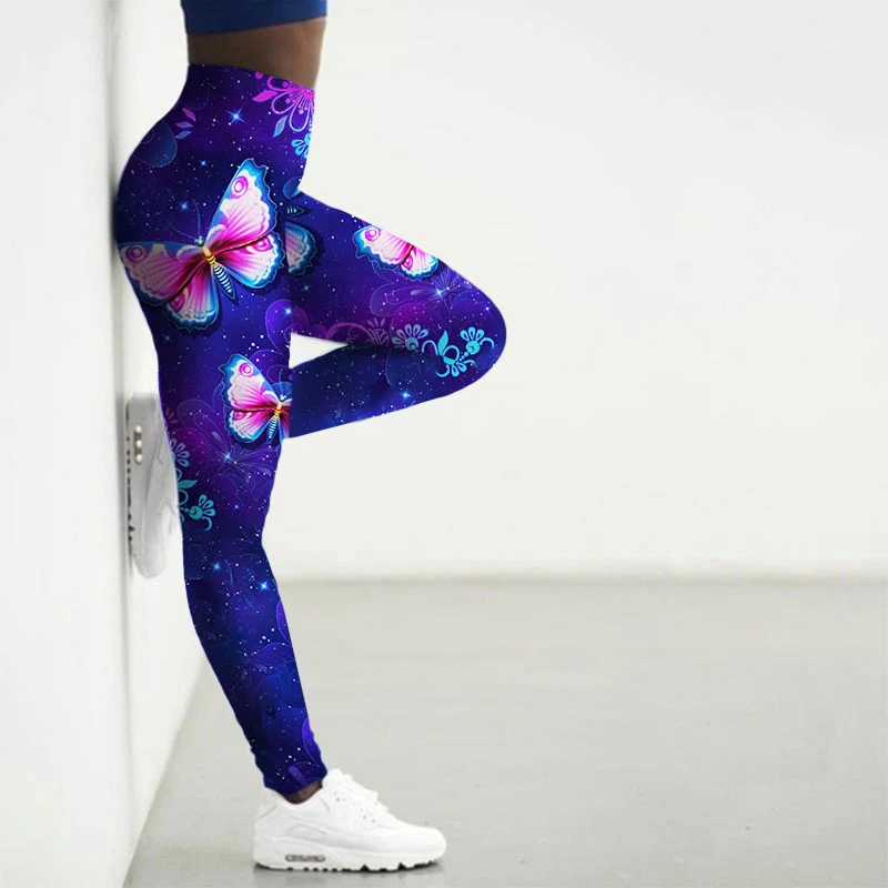 Butterfly Leggings - teezispace