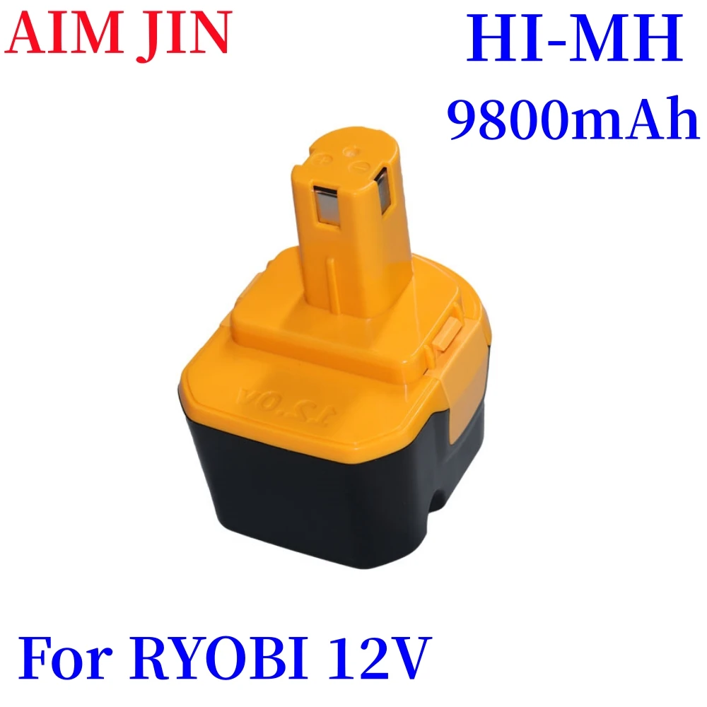 

Для Ryobi 12 В 9800 мАч NiMH аккумулятор, запасная безопасная Совместимость с B-8286 BPT1025