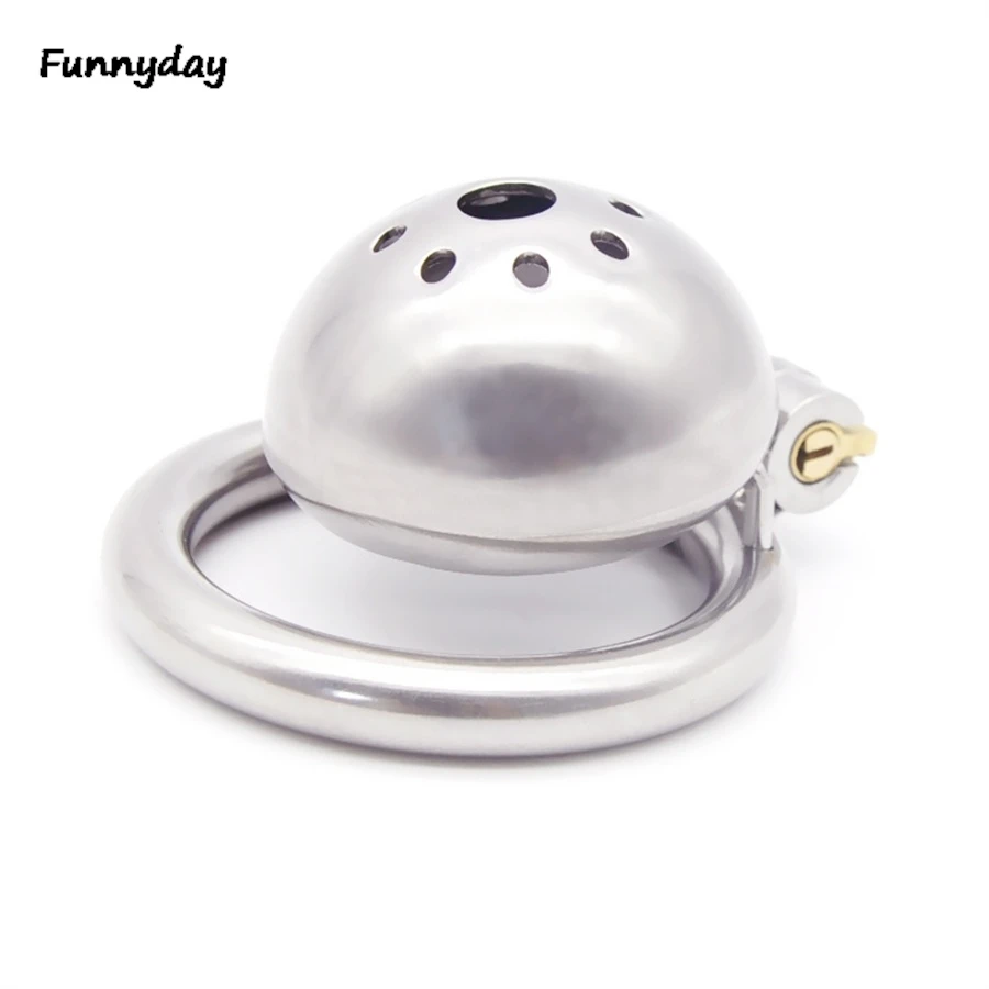 Male Stainless Steel Cock Cage Penis Lock Metal Cock Cage Erotic Bondage Chastity Device Urethral Catheter Dilator Sex Toys