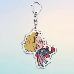 Popular Superhero TV Show Character Keychain Collection - Trendy Accessory (3)