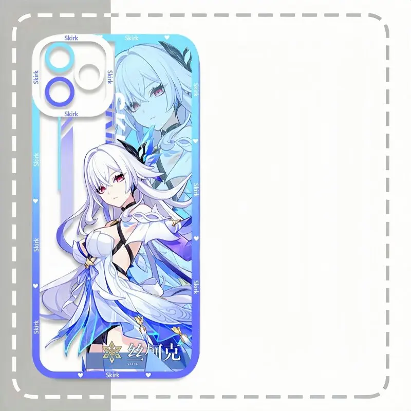 Skirk Character Design Phone Case - Genshin Impact Edition