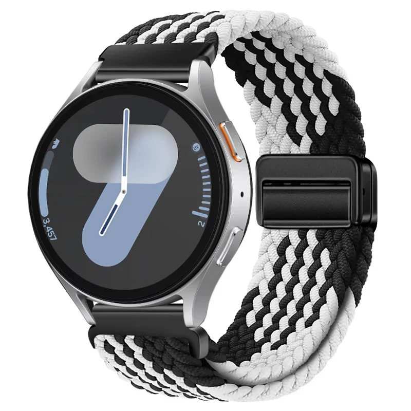 Braided Nylon Magnetic Bracelet Strap - 20mm/22mm