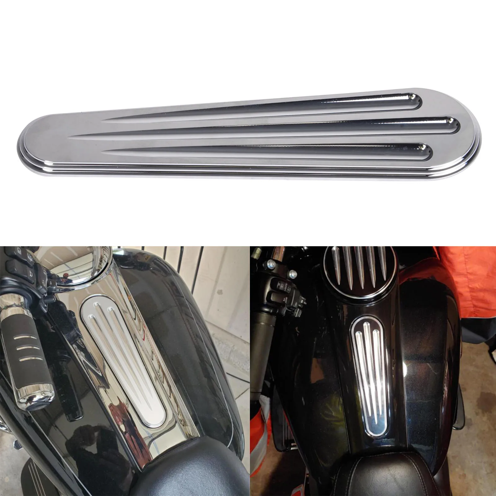 Motorcycle Accessories Gas Tank Dash Cover Insert For Harley Touring