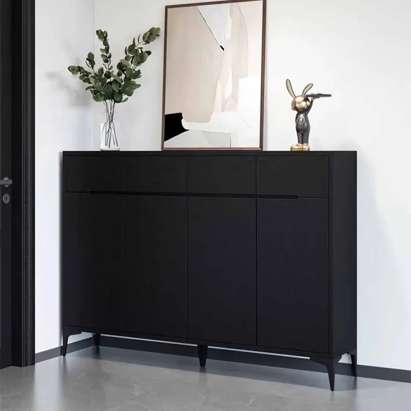 

Small Entryway Storage Shoe Cabinets Modern Organizer Balcony Shoe Rack Shelf Dust Proof Meuble A Chaussure Luxury Furniture