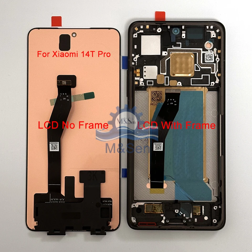 TYXNC DSZQKS Xiaomi14T AMOLED LCDスクリーンデジタイザーフル