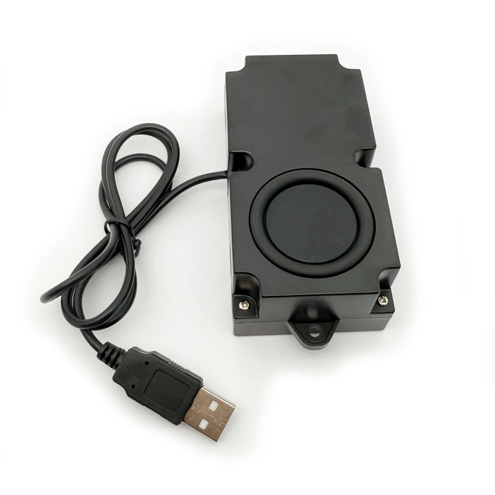 Compact 5W USB Laptop Speakers with Built-in Sound Card and Woofer