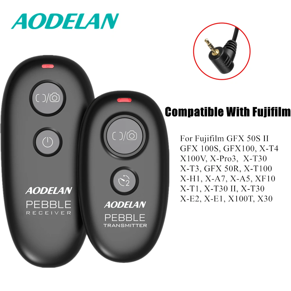 Telecomando Per Il Rilascio Dell'Otturatore Della Fotocamera Wireless Per Fujifilm X-H2S Selezionato, Gfx 50S Ii, Gfx 100S, X-T5, X-T4, X100V, X-Pro3,