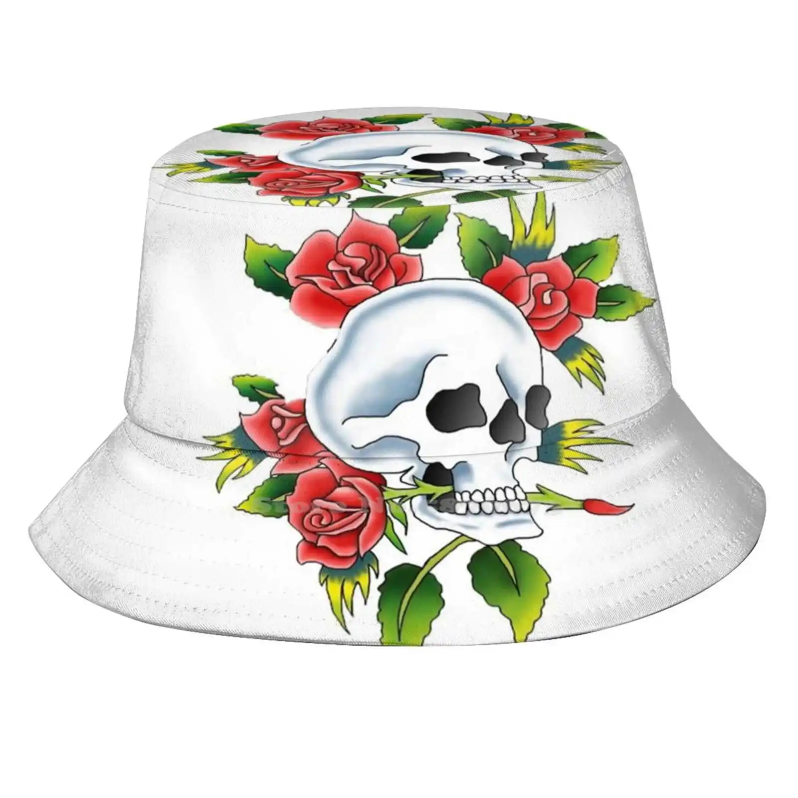 Ea Hardy Causal Cap Buckets Hat Tattoo Flash Sailor Jerry Biker Old