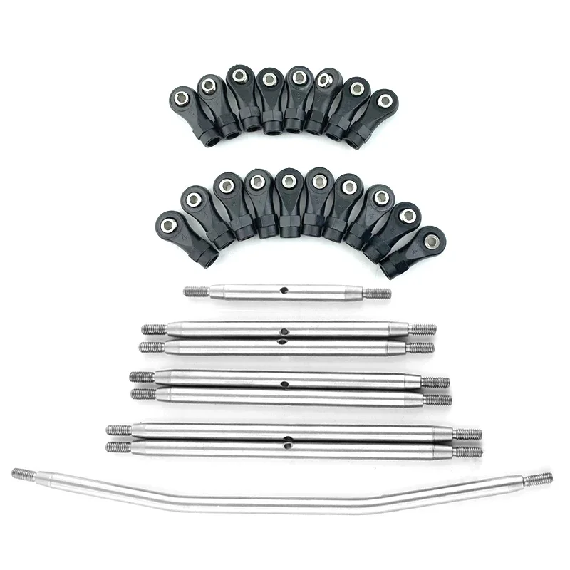 Фото GGRC Axial RBX10 Тяговый стержень из нержавеющей стали с нейлоновым концом для радиоуправляемого гусеничного автомобиля 1/10 №3