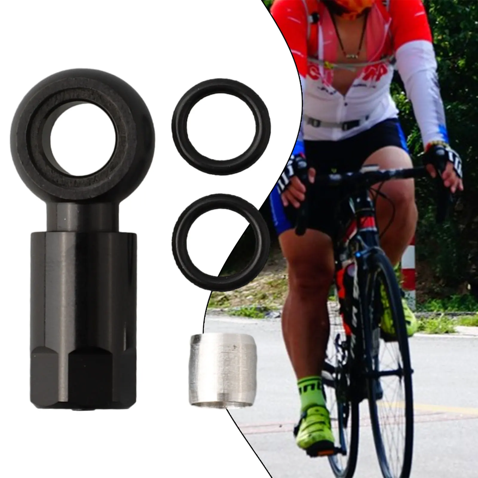 Connettore Testa Oliva Ago Olio Bici Per Tubo Freno Idraulico Shimano Bh90 Per Tubo Freno Idraulico Shimano Slx/Xt/Xtr