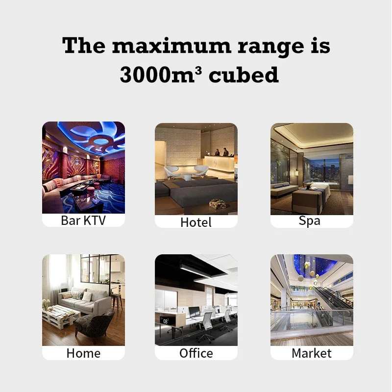 ناشر رائحة ذكي من Namste 3000m3 معطر هواء للزيوت ا...