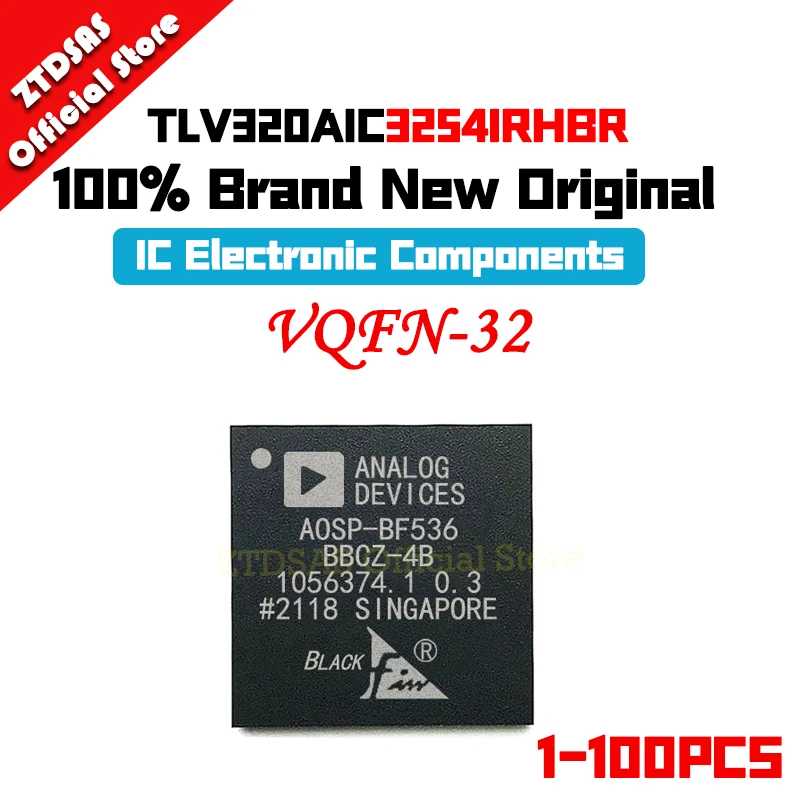 

5pcs TLV320AIC3254IRHBR TLV320AIC3254 TLV320AIC TLV320 IC MCU VQFN-32
