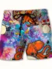 Men's Board Shorts Swim Shorts Swim Trunks Drawstring Graphic Prints Mushroom Quick Dry Short Casual Hawaiian  Micro-elastic 4