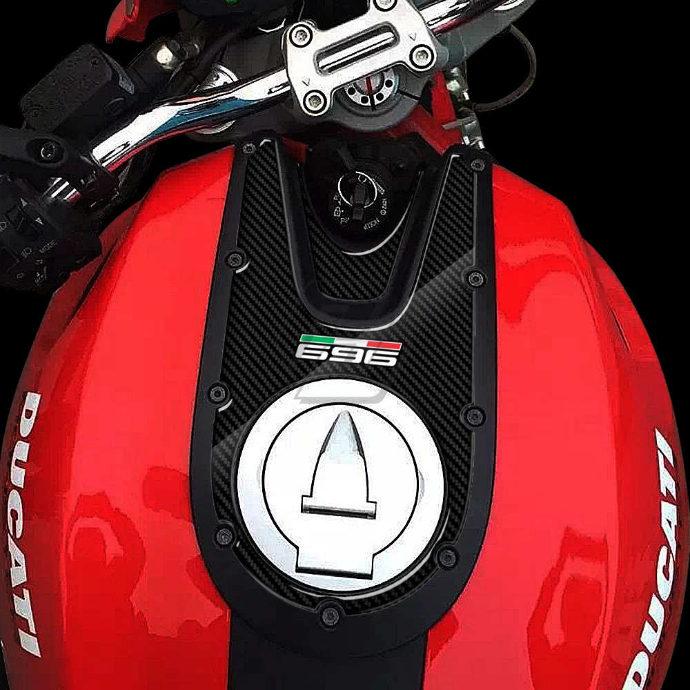 

Для Ducati Monster 696 2008-2014 защитная накладка на бак мотоцикла 3D Carbon-look