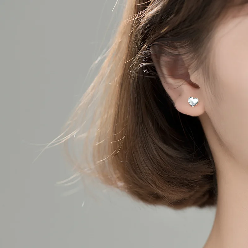 Sterling Silver 925 Earrings Baby Girl | 925 Sterling Silver