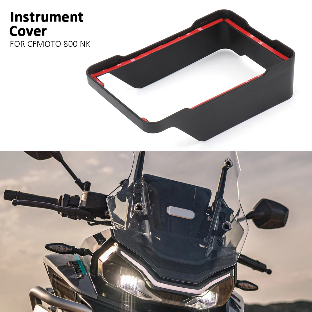 

800NK Motorcycle Instrument Panel Surround Visor Protective Cover Accessories Black For CFMOTO 800 NK 800nk 800 nk