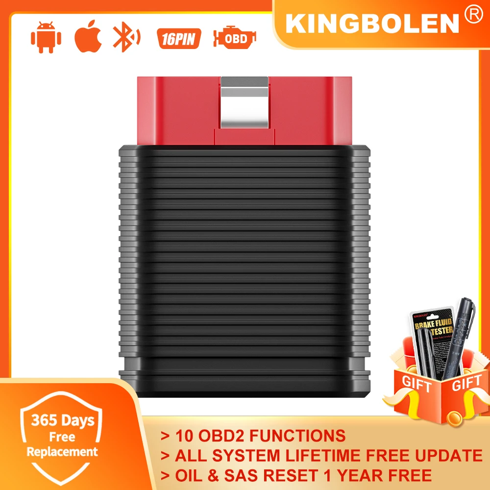 

KINGBOLEN EDIAG MINI ALL System 15 Resets Car Diagnostic Tools FULL OBD2 Code Reader Read/Clear Code Error PK Thinkdiag