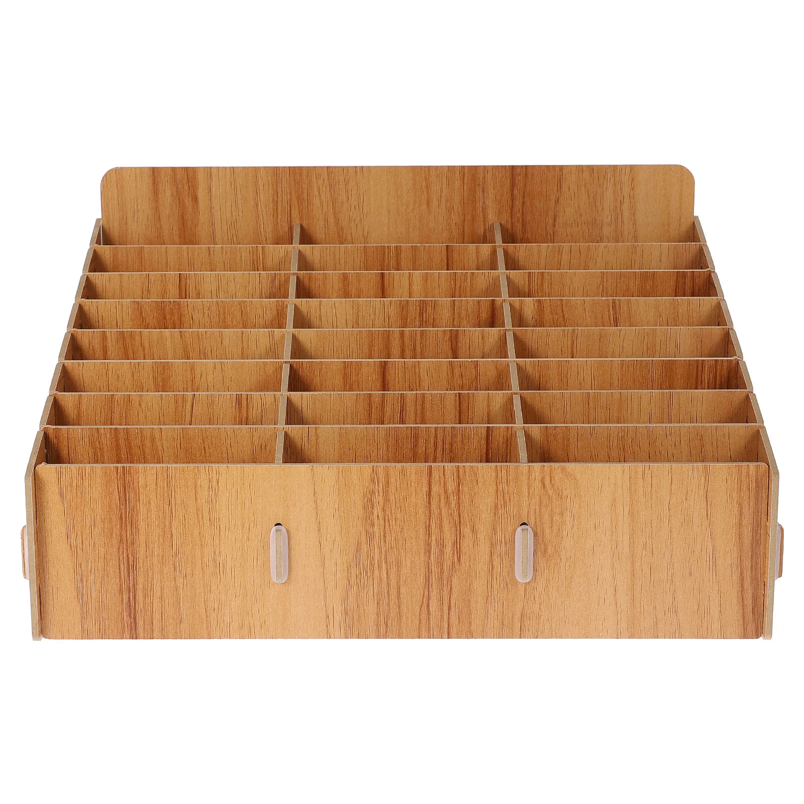 

Cell Phones Holder Storage Box Desktop Mobile Holder Organizer for Office Classroom Office ( 24 Grids )