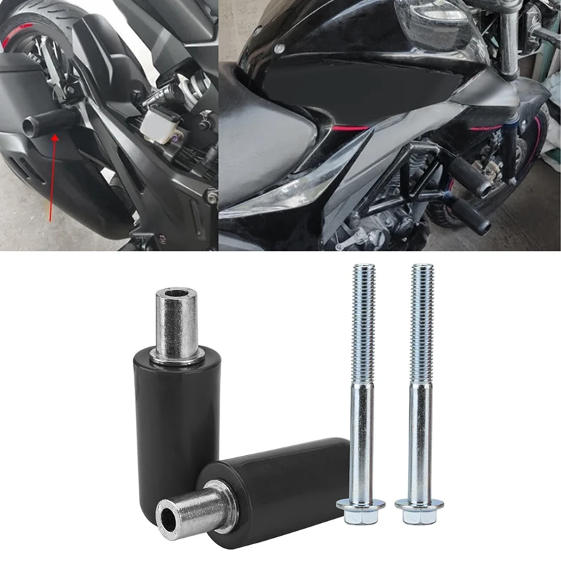

Universal Motorcycle Frame Sliders Anti Crash Protector Stick Accessories For Ducati Multistrada 950 Suzuki Gsr 600 Yamaha R3