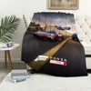 Game Car F-Forza H-Horizon 5 Blanket Plush Nap Sofa rug for Living Room Warm Office Bedroom Birthday Home Travel Kid Gifts 5