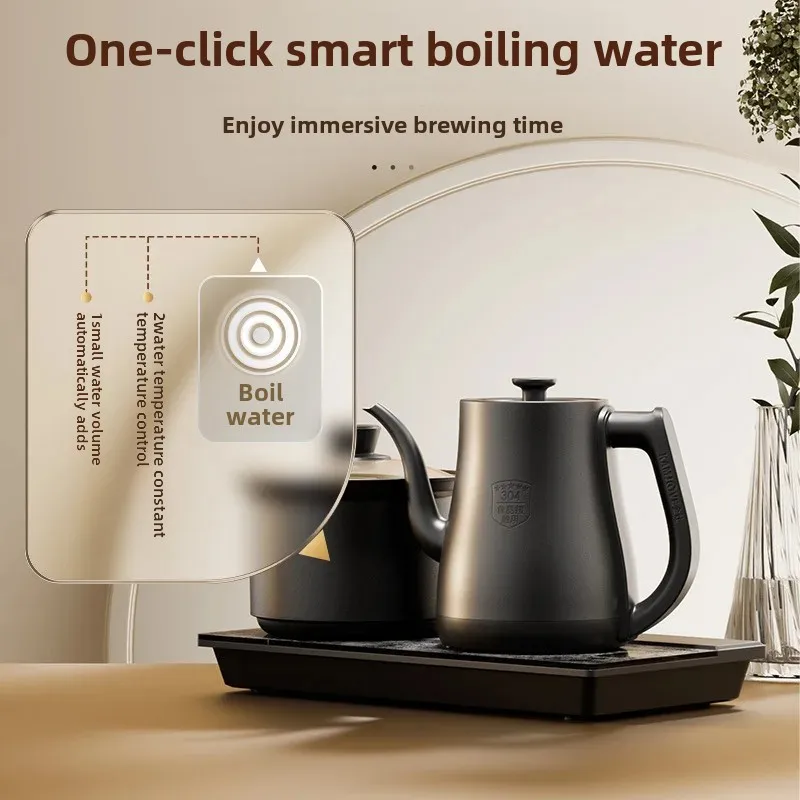 Jinshi R9 Integrated Automatic Teapot Lid Handle Electric Heater Water Boiler For Tea Brewing Home Use Chinese Mainlan