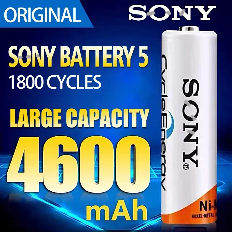 

Аккумуляторная батарея большой емкости Sony 1,2 в AA 4600 мАч AAA 4300 мАч может заменить аккумулятор 1,5 в