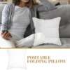 Inflatable Long Pillow Outdoor Cushions Portable Sofa Camping Inserts Water Resistant Inset 2