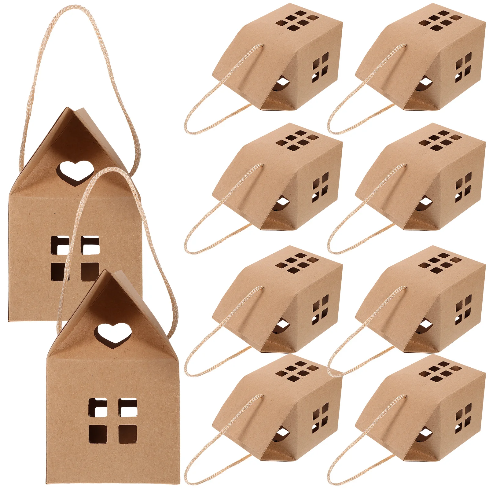 

Party Gift Box Paper Candy Boxes Wedding Favor Candy Box House Shaped Gift Boxes Birthday Event Party Decoration Supplies