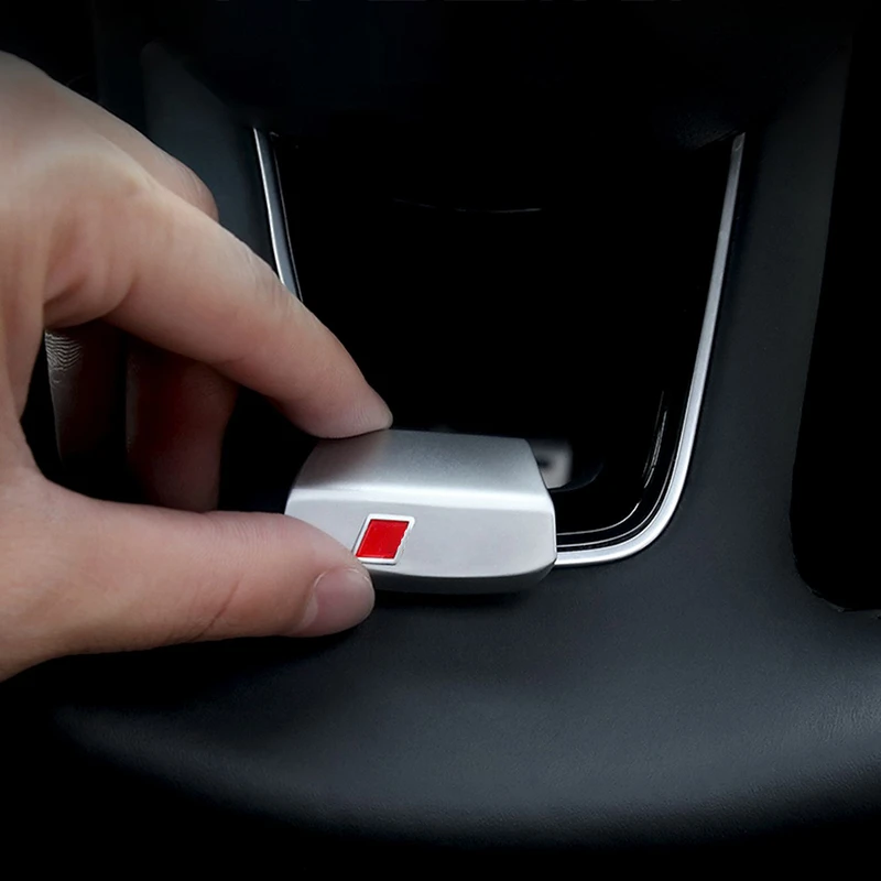 Per Audi A3 A4 B9 A5 A6 C8 C7 Q2 Q3 Q5 Copertura Della Decorazione Del Volante Dell'Auto Accessori Per La Modifica Dell'Autoadesivo Interno Sportivo