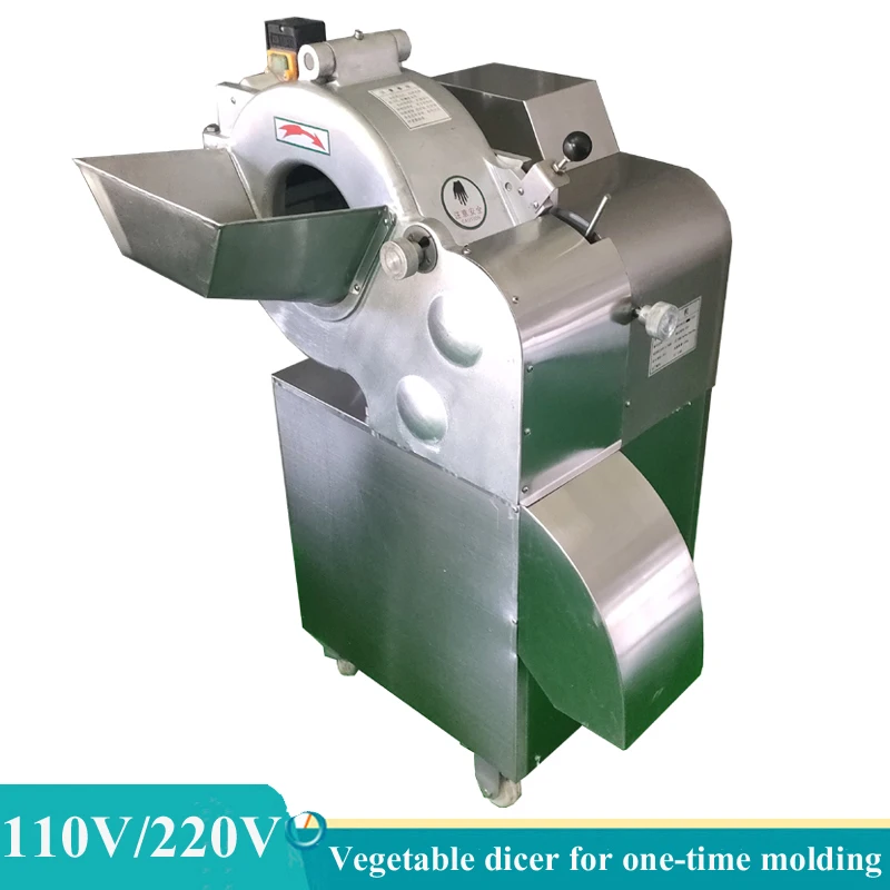 

Industrial Vegetable Dicer Cutting Machine Electric Stainless Steel 304 Onion Cube Cutter Machine