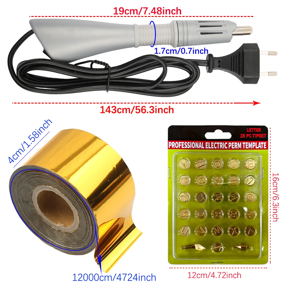 Heated Foil Stamping Pen Kit 2