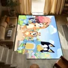 cartoon Door Mat Anti-Slip Kitchen kids Bedroom Handmade cute B-BlueyS Tufted Rug Carpet Living Room Entrance Decoration 6