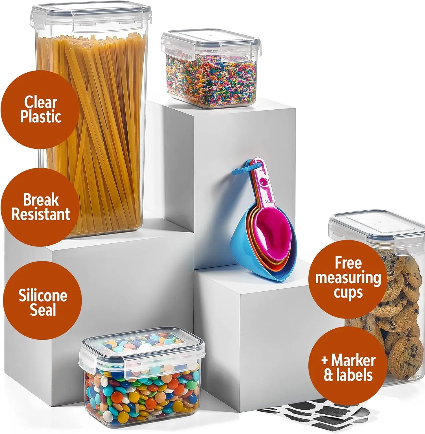 24-Piece Airtight Storage Set 3