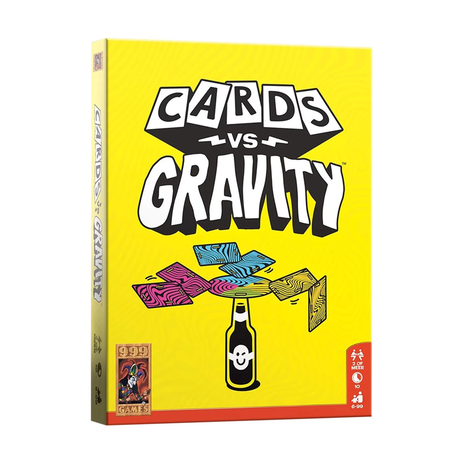 Funny Family Games Anti-Gravity Card Balance Travel Game A Fun Card Stacking Game Perfect For Vacations And Camping 2-4 Players