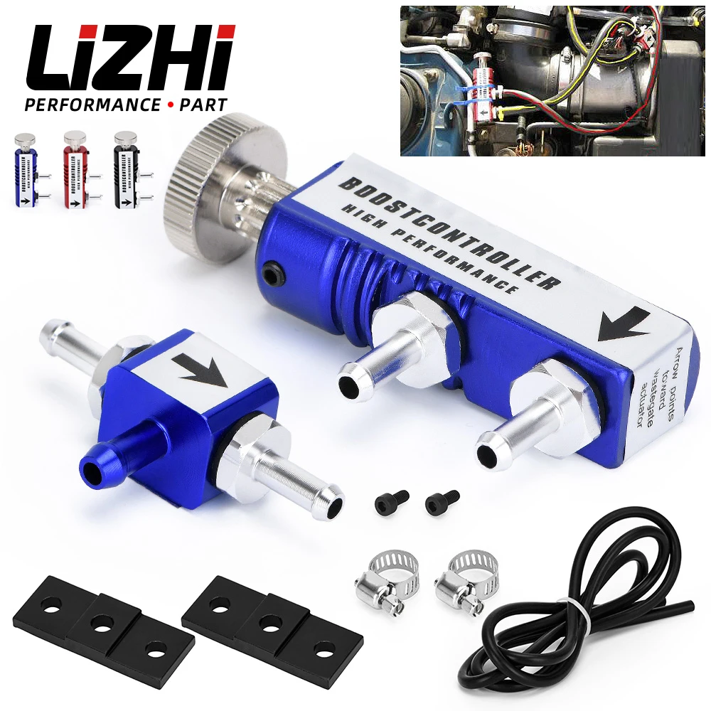 Jauge De Boost Numérique 52mm 7 Couleurs - Kit Avec Contrôleur Manuel 0-30 PSI, Pour Tuning Turbo