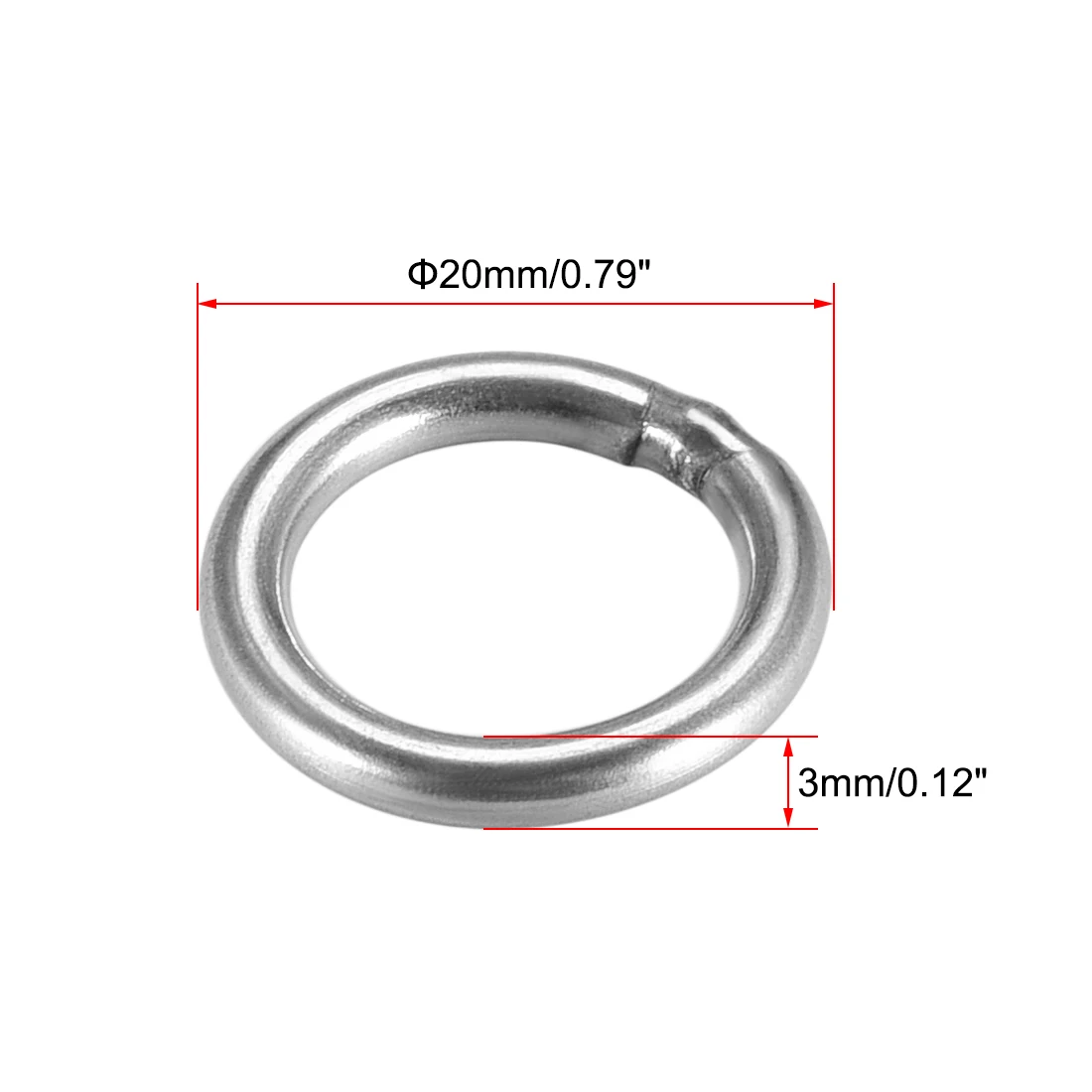 O-ring 25 mm zwart | O-ringen zwart bij Leerhandel