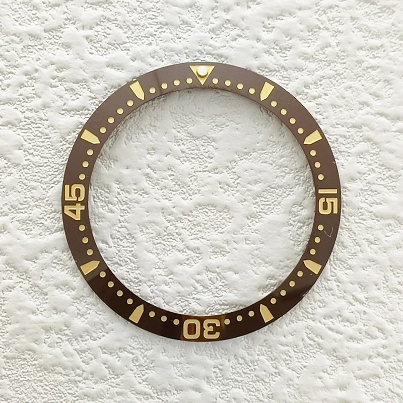 Ceramic Watch Bezel Insert 38mmx30.6mm Fits 40mm SUB Mens Watch Cases Inner Diaameter 30.5mm Ring Replace Accessories watch accessories watch bezel insert ring