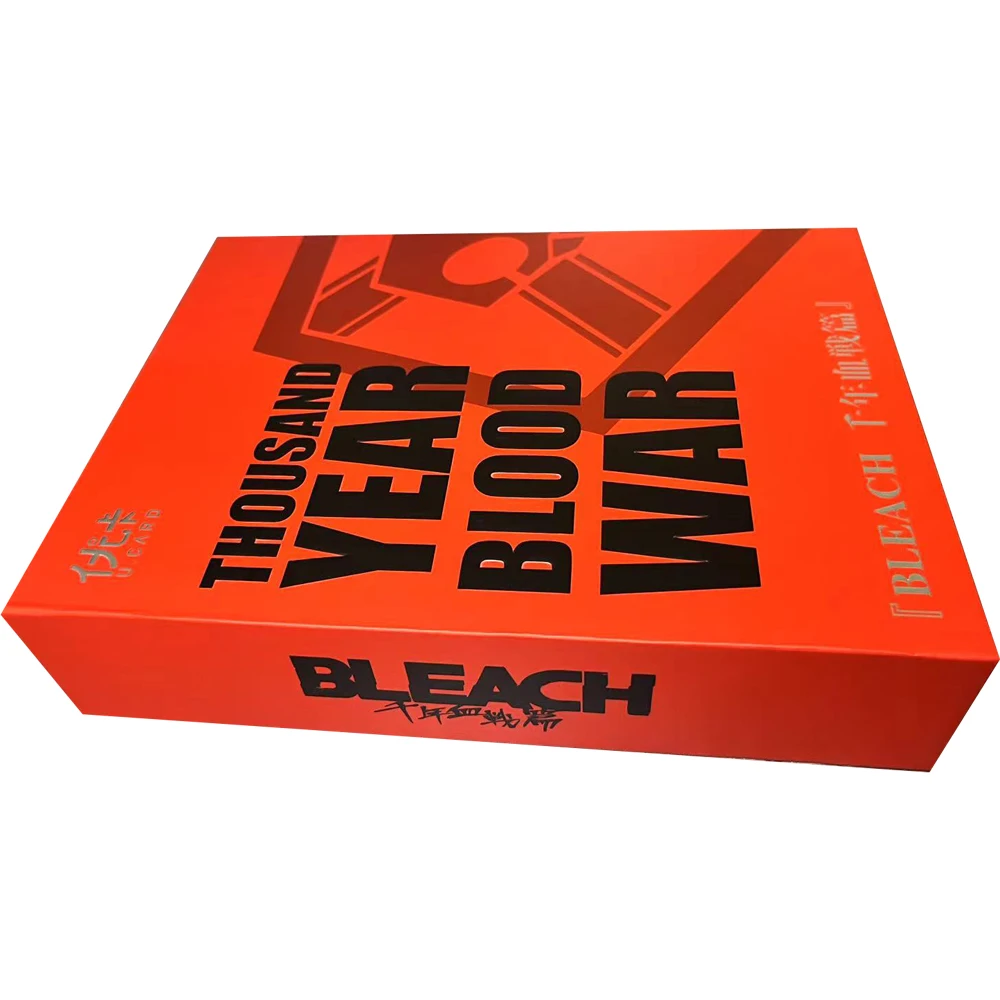 Bleach Thousand Year Blood War Collection Cards Booster Box Periphery Rare Anime Table Playing Game Board Card Hobby Collectible